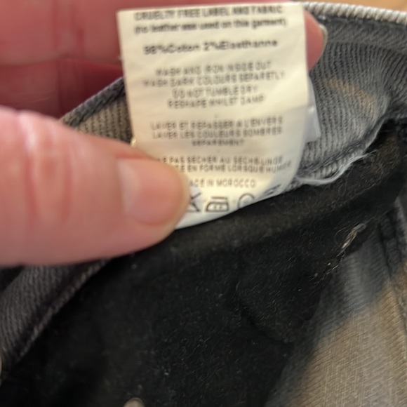 April 77 Gray Joey Cold Bleach Denim Jeans - Picture 9 of 9